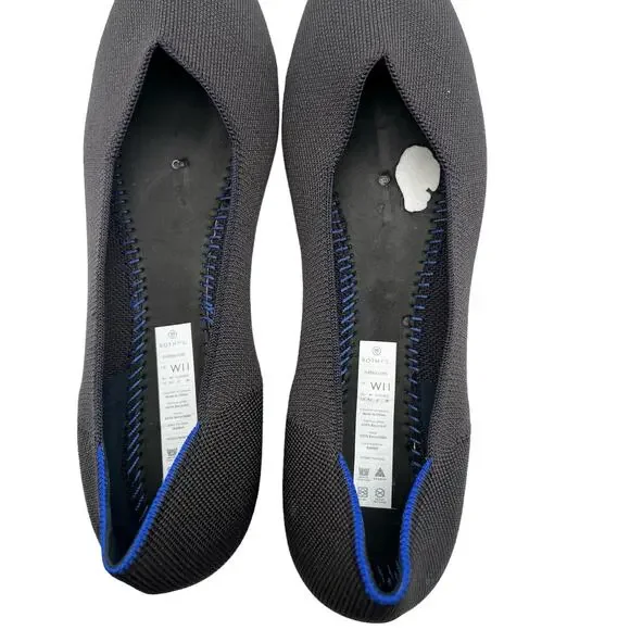 Rothy’s The Flat in Shale Grey Women’s Size 11 - Picture 9 of 10